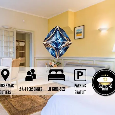 Le Saphir - Confort - Proche Mag Outlet Troyes - Parking Gratuit * Pont-Sainte-Marie